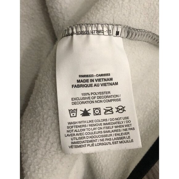 Nike Dri Fit Mens 2XL Gray 1/4 Zip Long Sleeve Sweatshirt Pullover - Picture 4 of 6